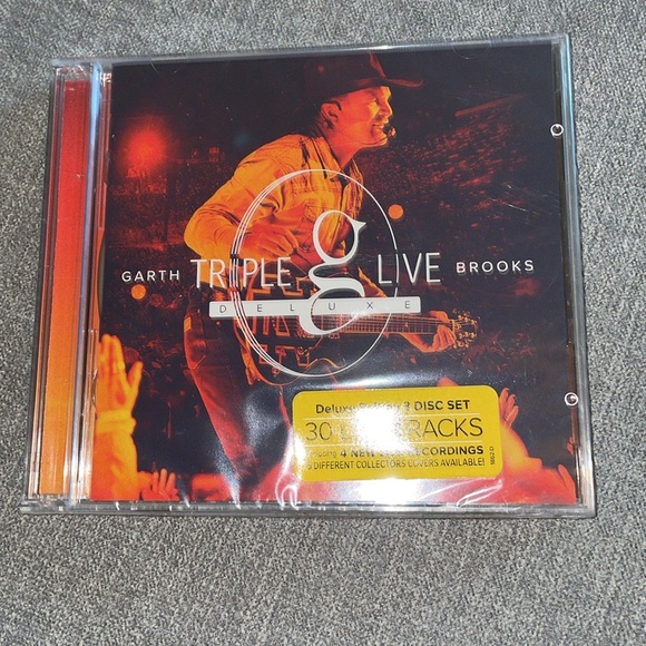Garth Brooks Triple Live Deluxe CD - Picture 3 of 4